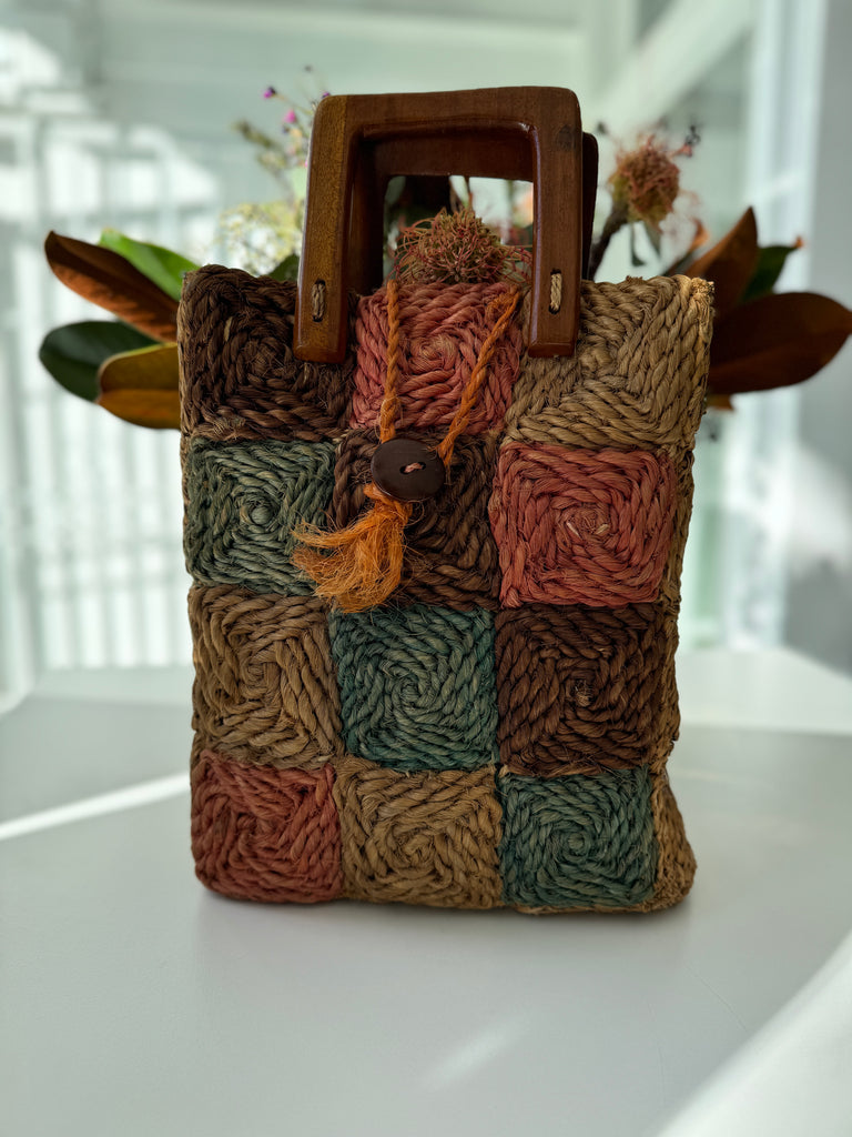 Vintage Natural Fibers bag