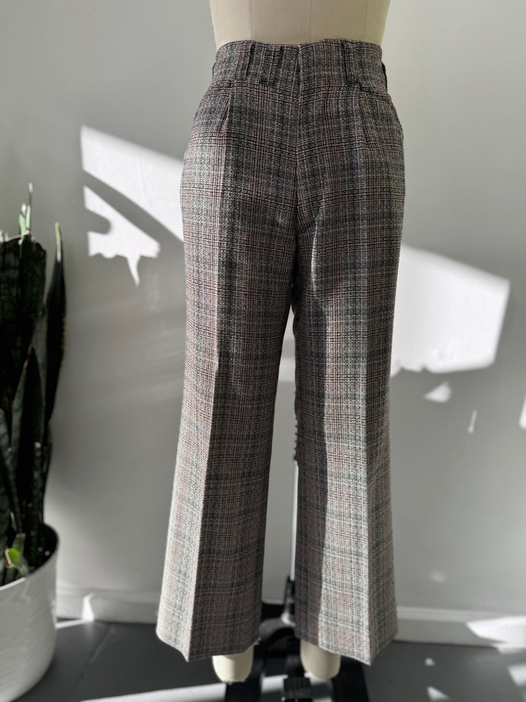 Vintage plaid pants “30”