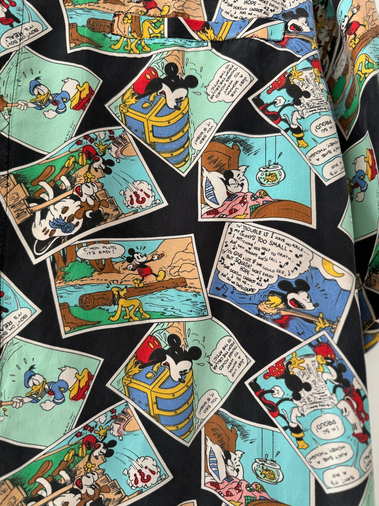 Vintage silk Disney top