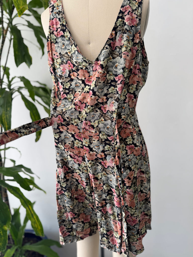 Vintage summer shorts romper