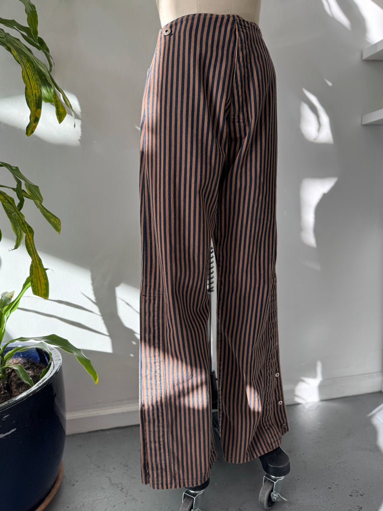 Vintage striped jeans