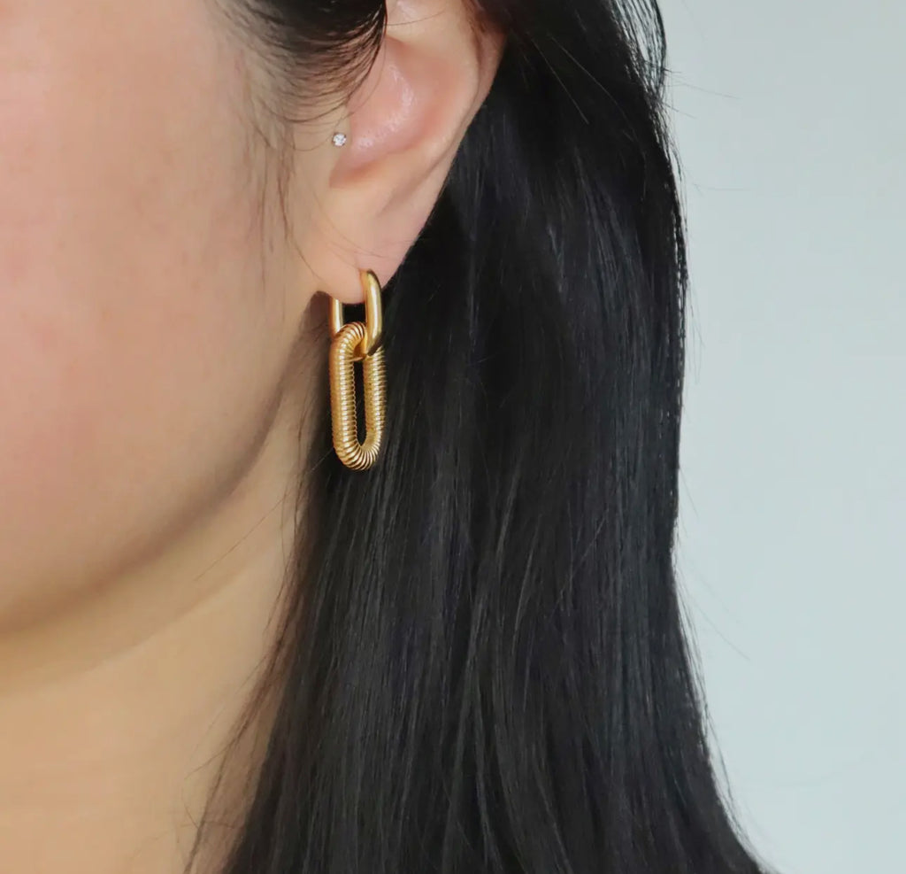 Ivy drop earrings