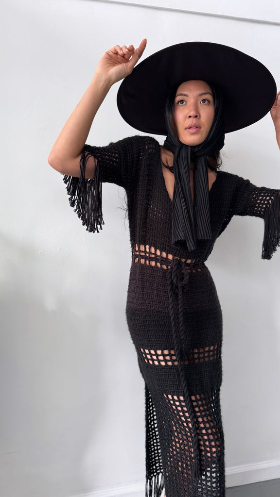 Sexy handmade crochet dress