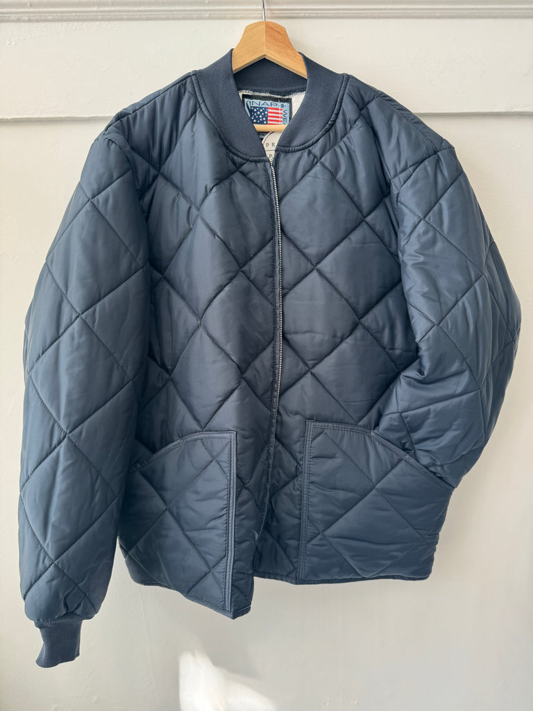 Navy Blue Quilted jacket