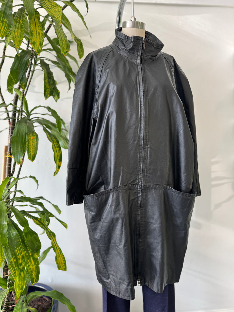 Vintage Etienne Aigner leather jacket
