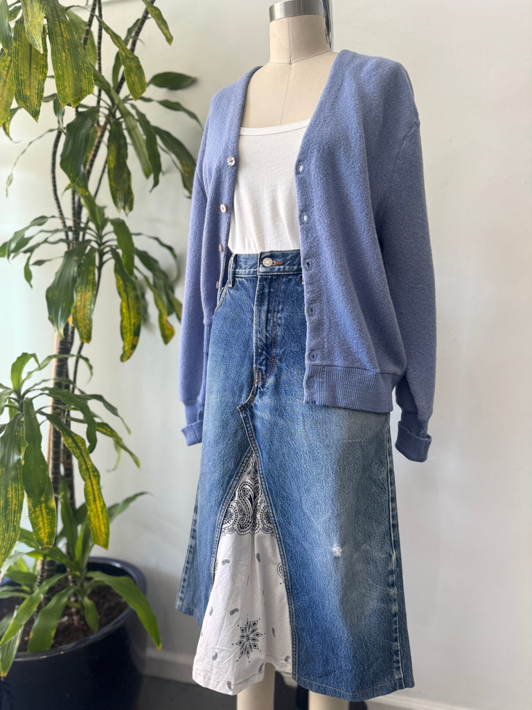 Handmade Levi’s skirt waist “34”