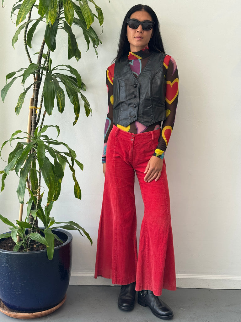 1970’s Alley Cat by Betsey Johnson pants | low waist “32”