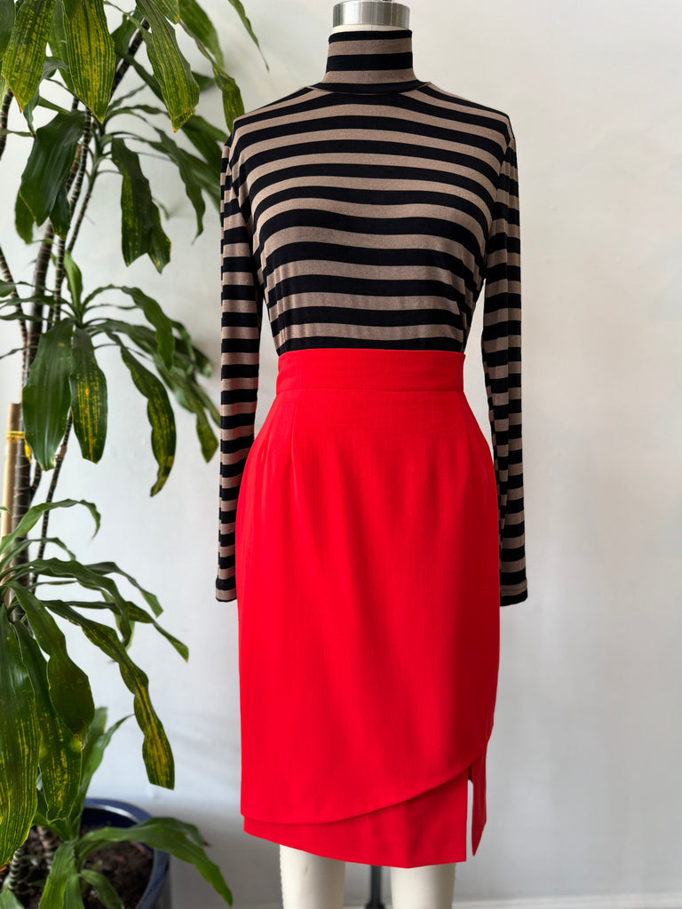 Vintage designer ESCADA skirt waist "28/29"
