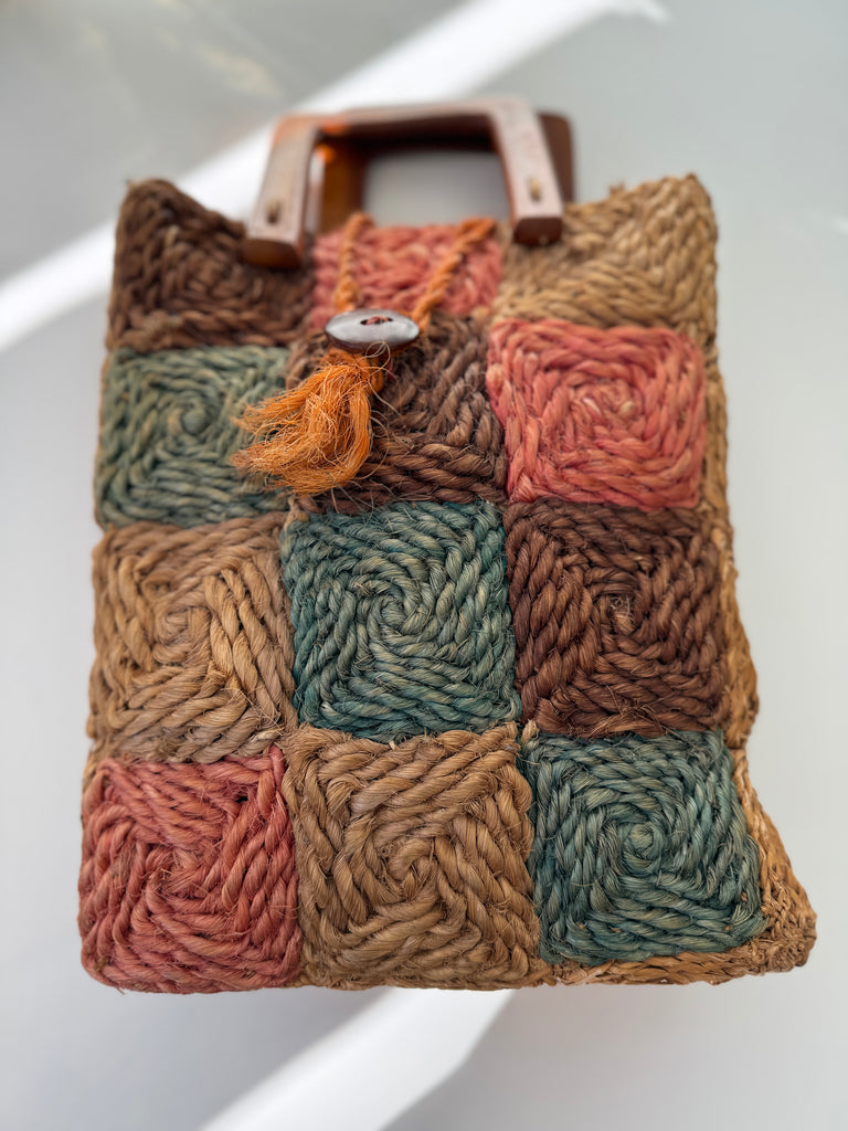 Vintage Natural Fibers bag