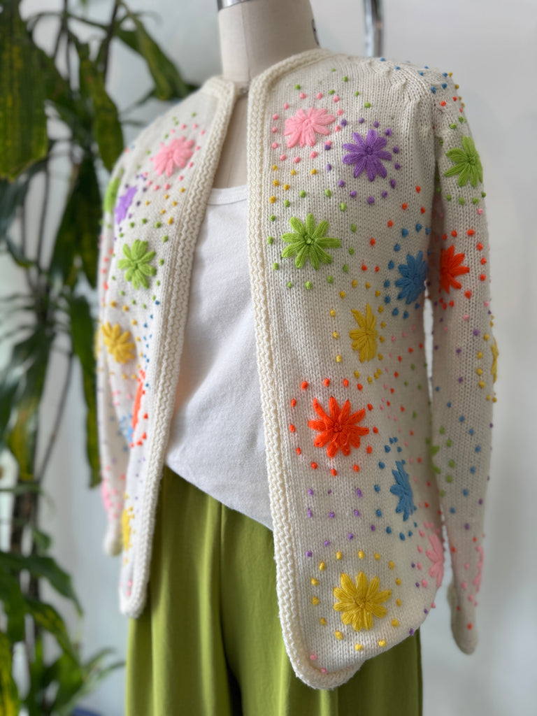 Vintage knit outerwear