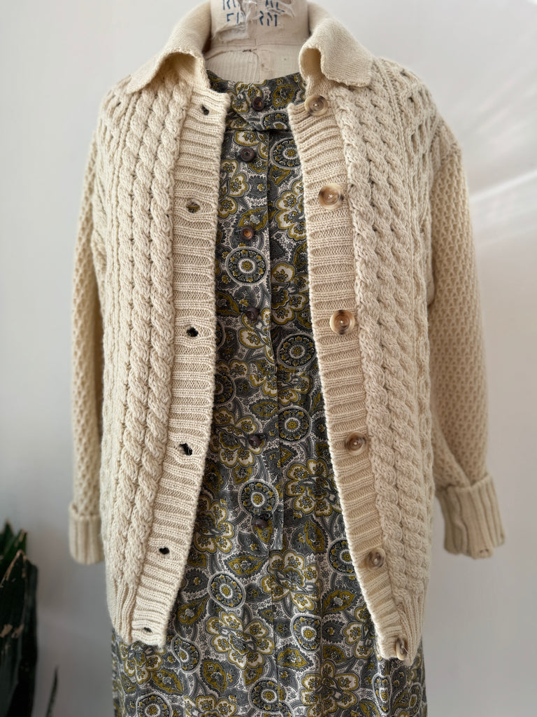 Vintage Moffat Woollens wool  cardigan