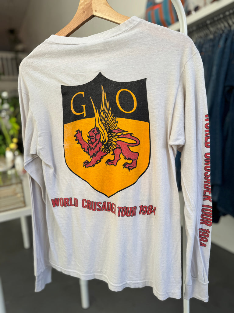 1984 Saxon long sleeved t shirt