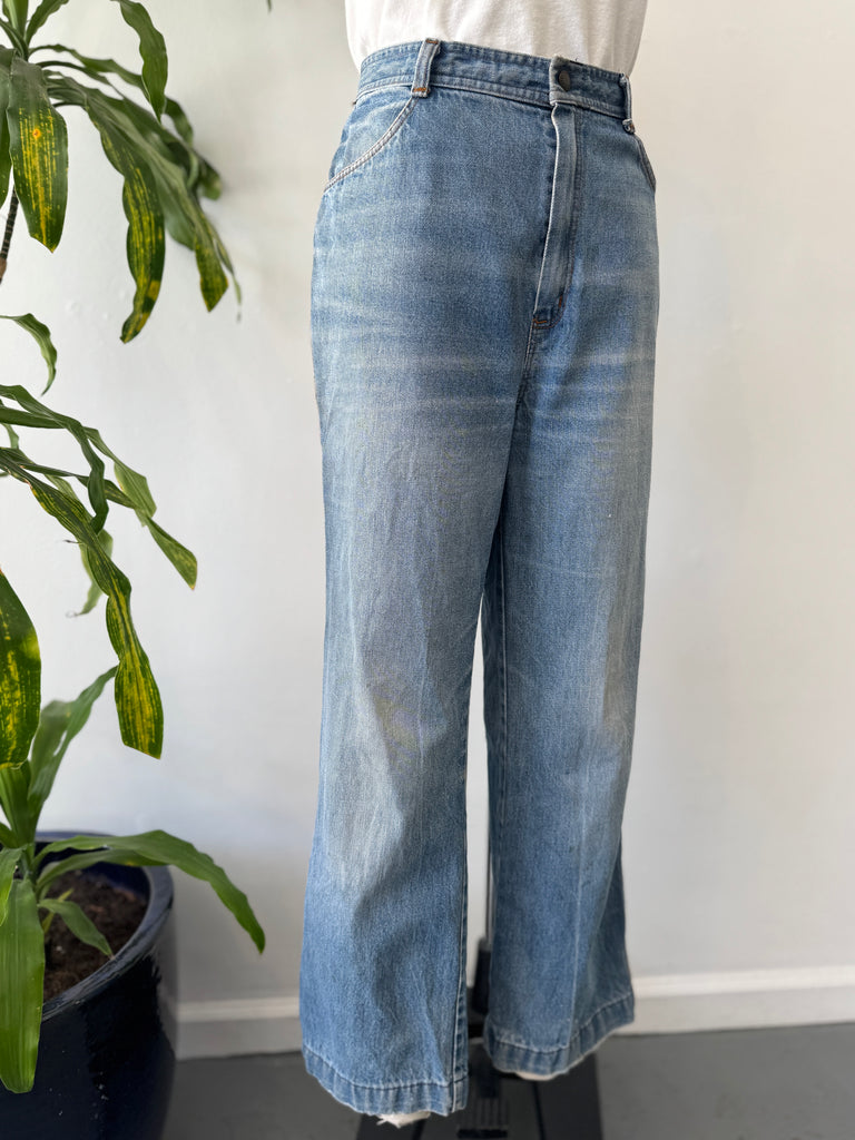 1970’s denim jeans waist “28”