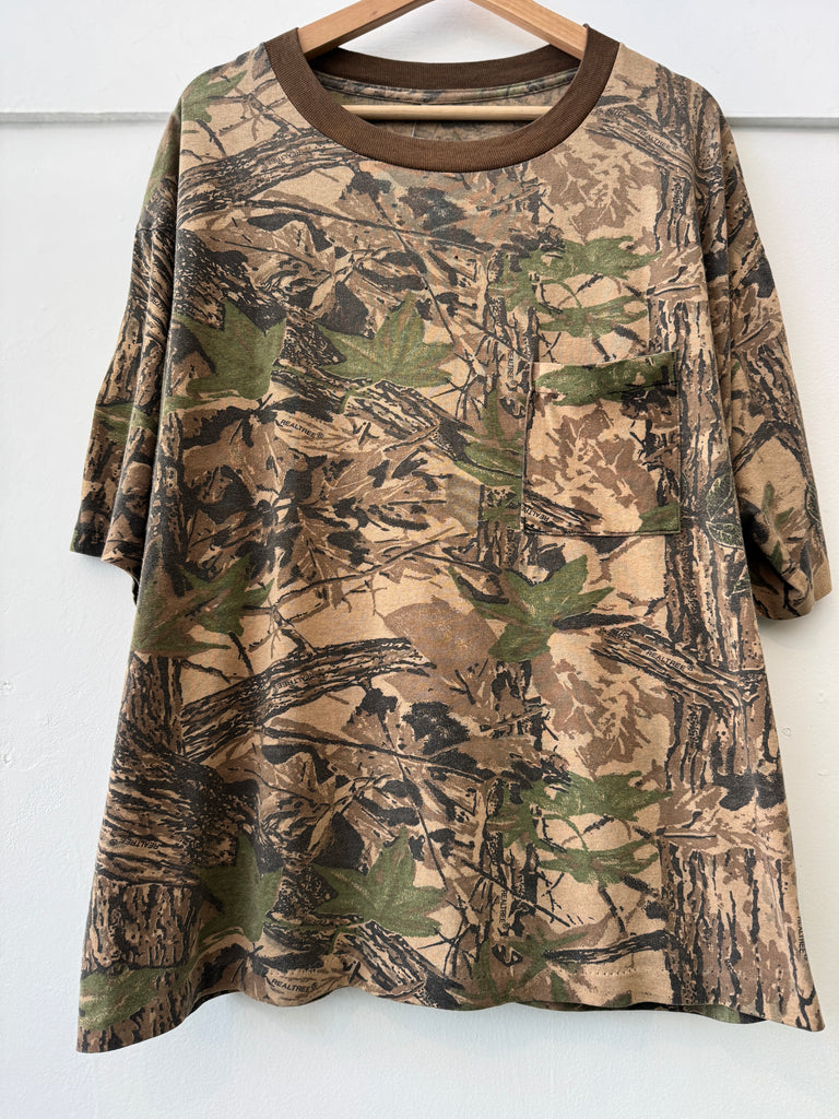 Vintage camo t shirt