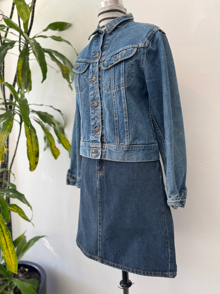 Vintage denim Lee riders jacket