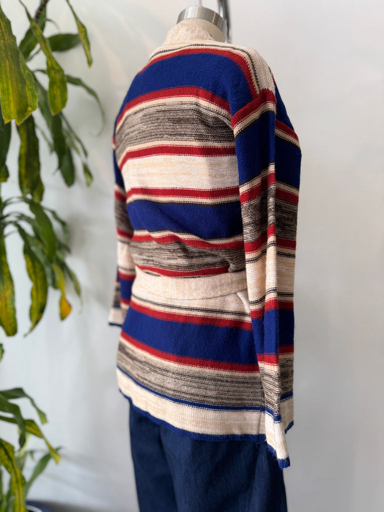 1970’s knit outerwear with belt