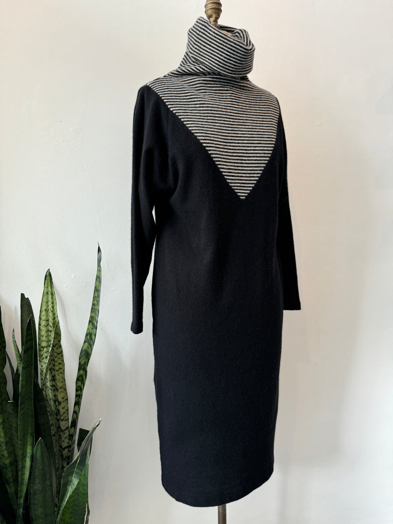 Vintage lambswool sweater dress