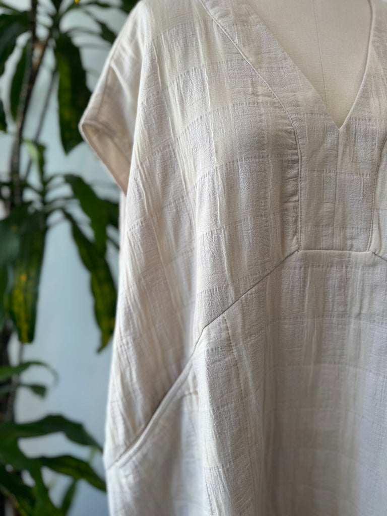 Curated oversized cotton dress