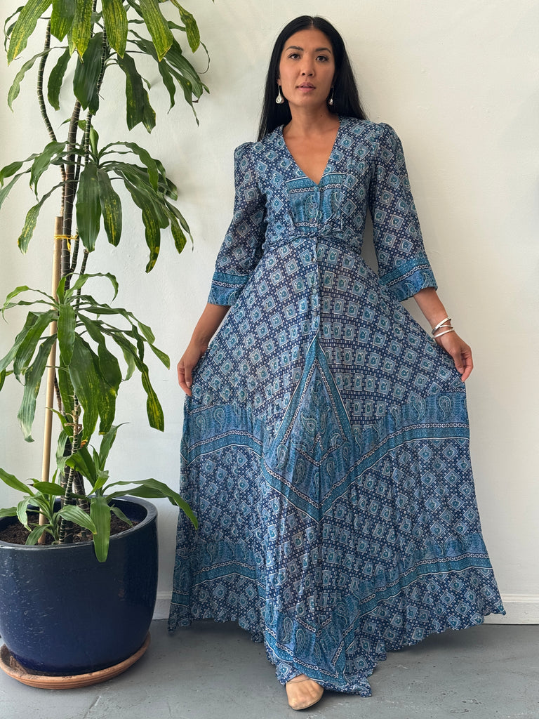 1970’s Indian cotton dress