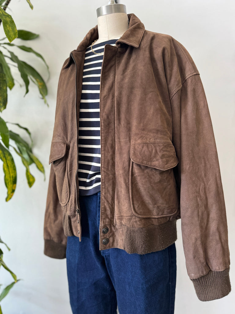Vintage leather jacket
