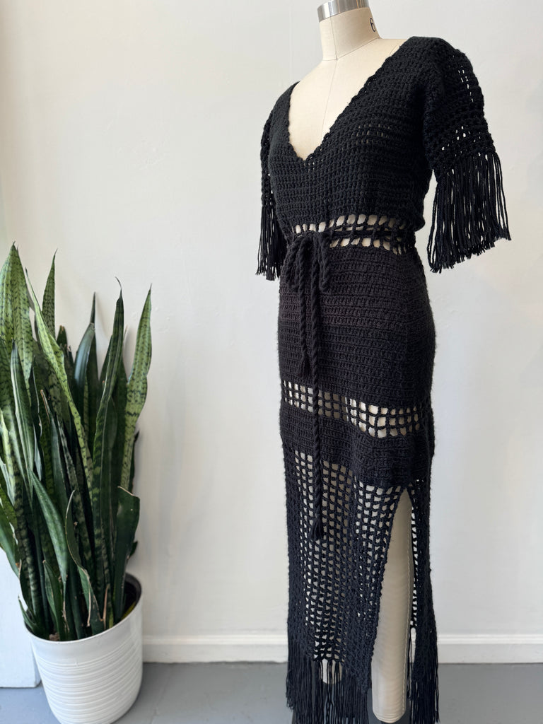 Sexy handmade crochet dress