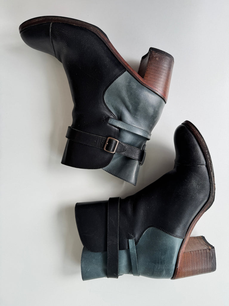 Samantha Pleet Wolverine leather boots 9.5