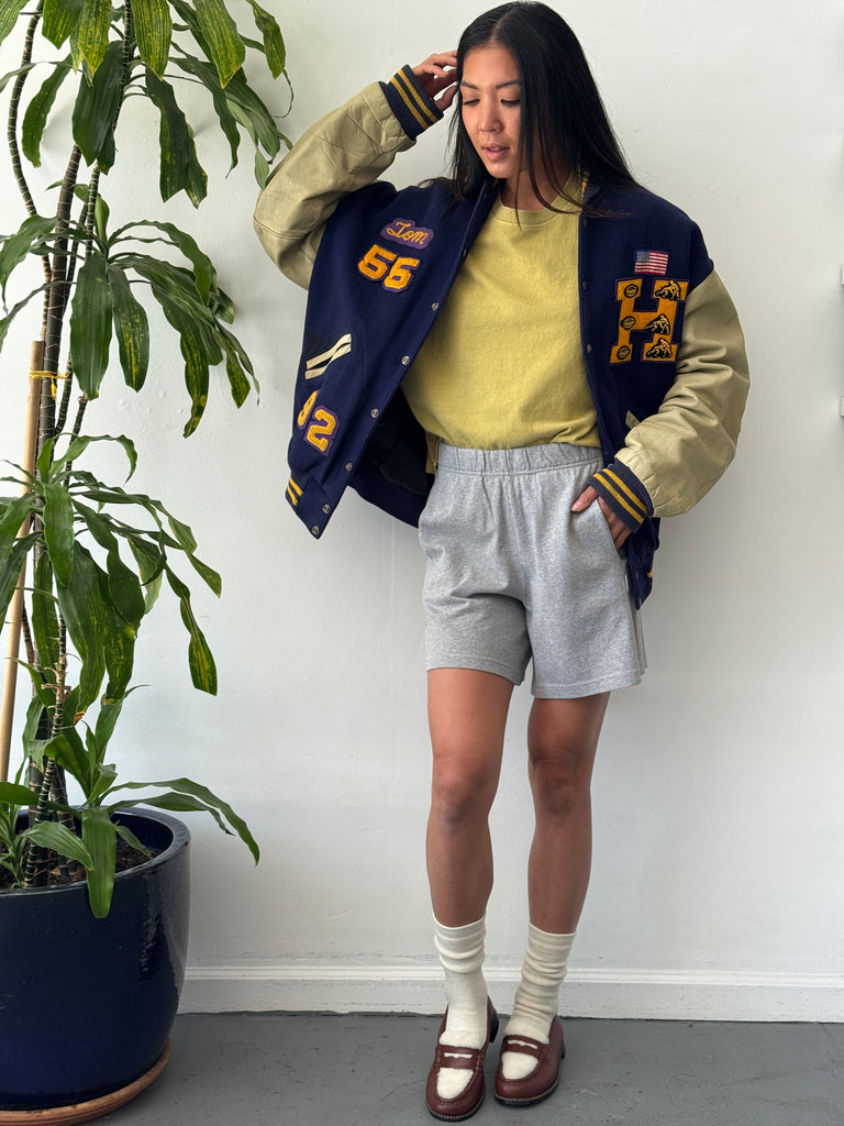 Vintage mens/women's letterman jacket