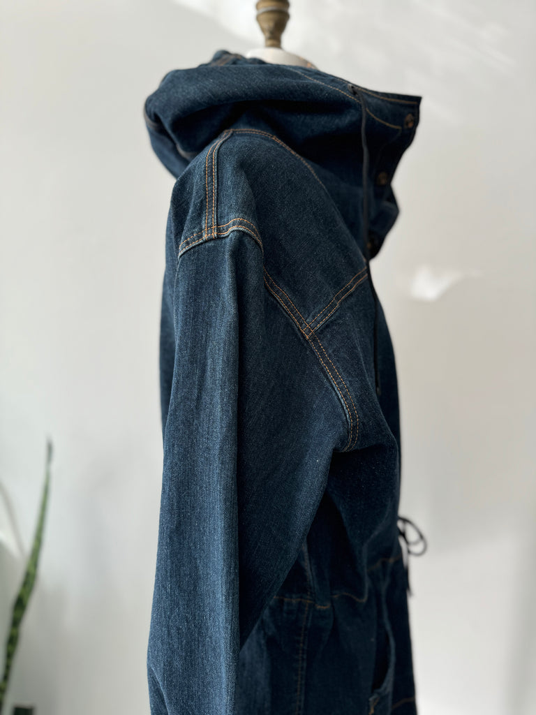 Denim Anorak Outerwear