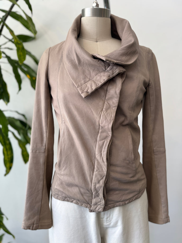 Designer leather ALL SAINTS jacket