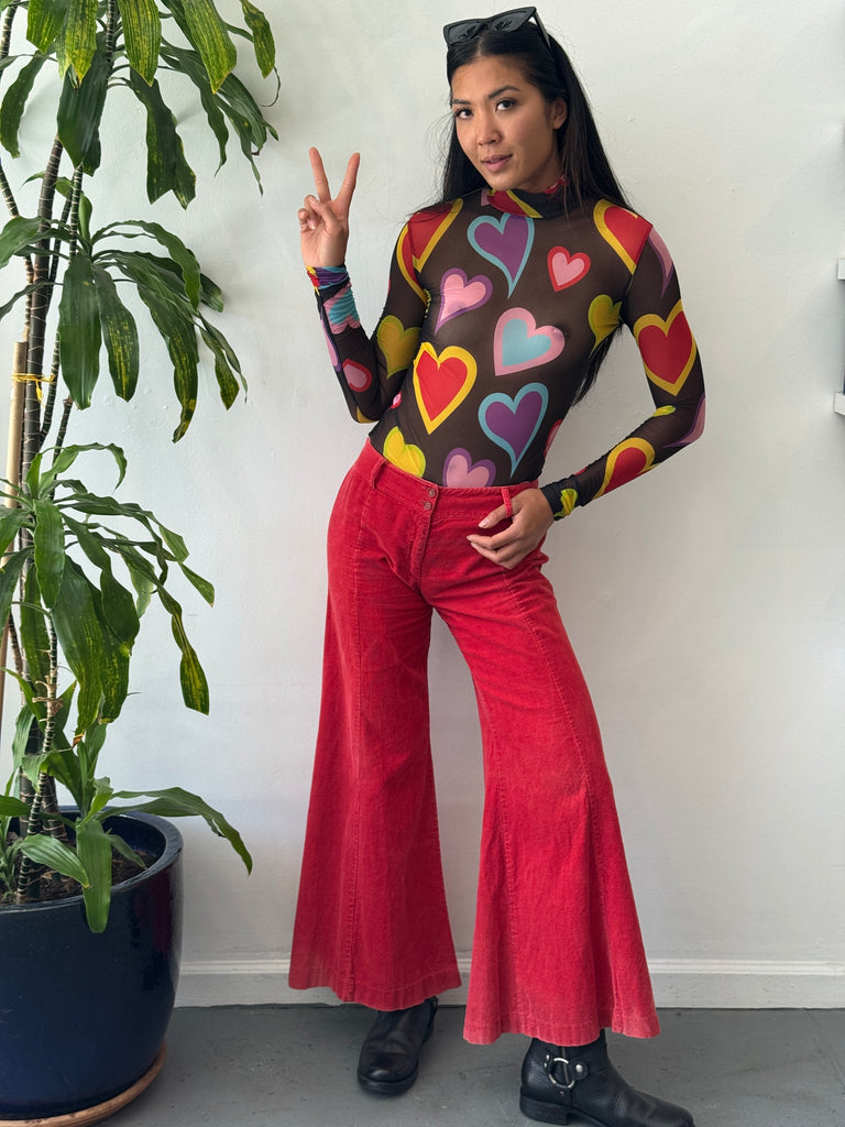 1970’s Alley Cat by Betsey Johnson pants | low waist “32”