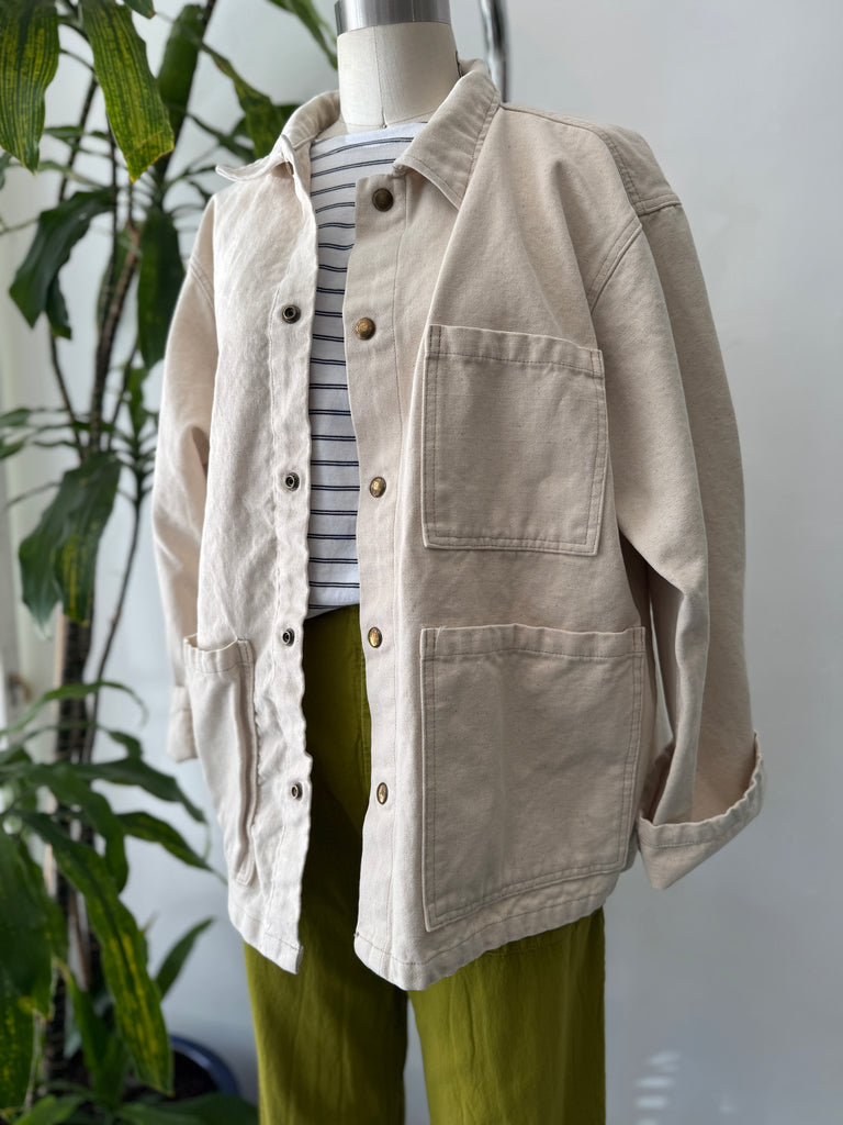 Handmade Canvas chore coat