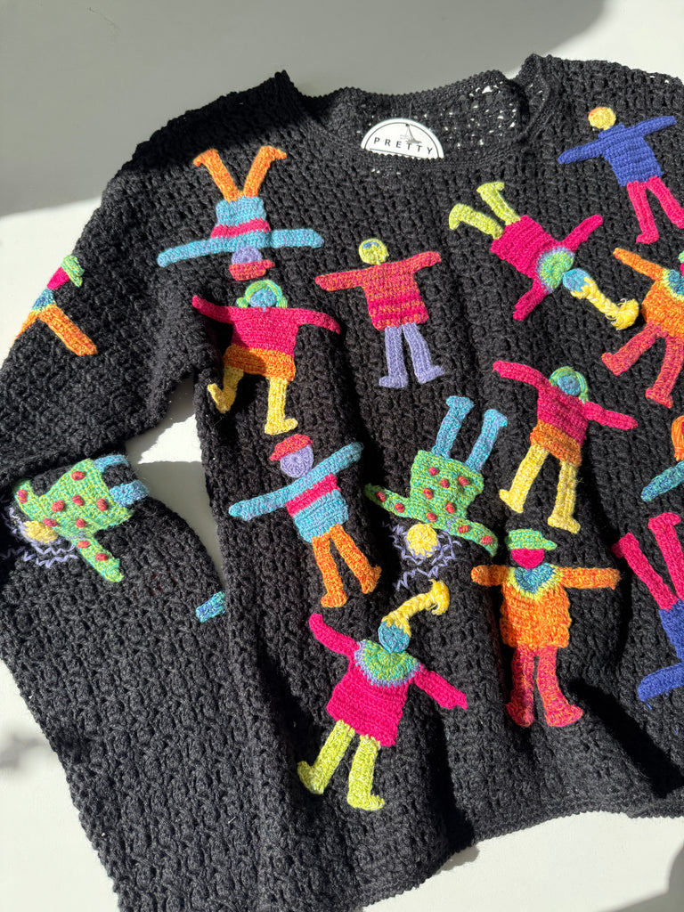 Wearable art top