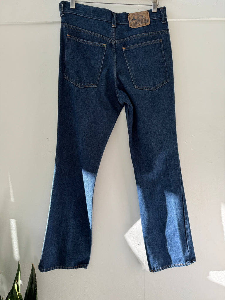 Vintage plain pockets denim jeans “32”