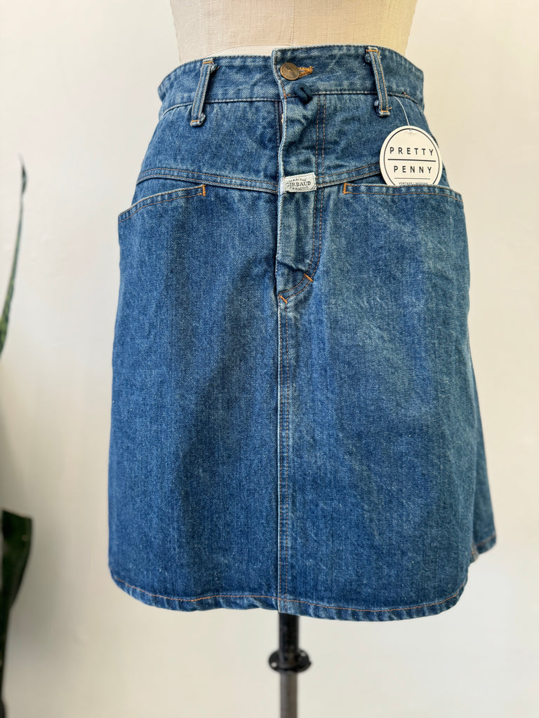 Vintage Denim Skirt