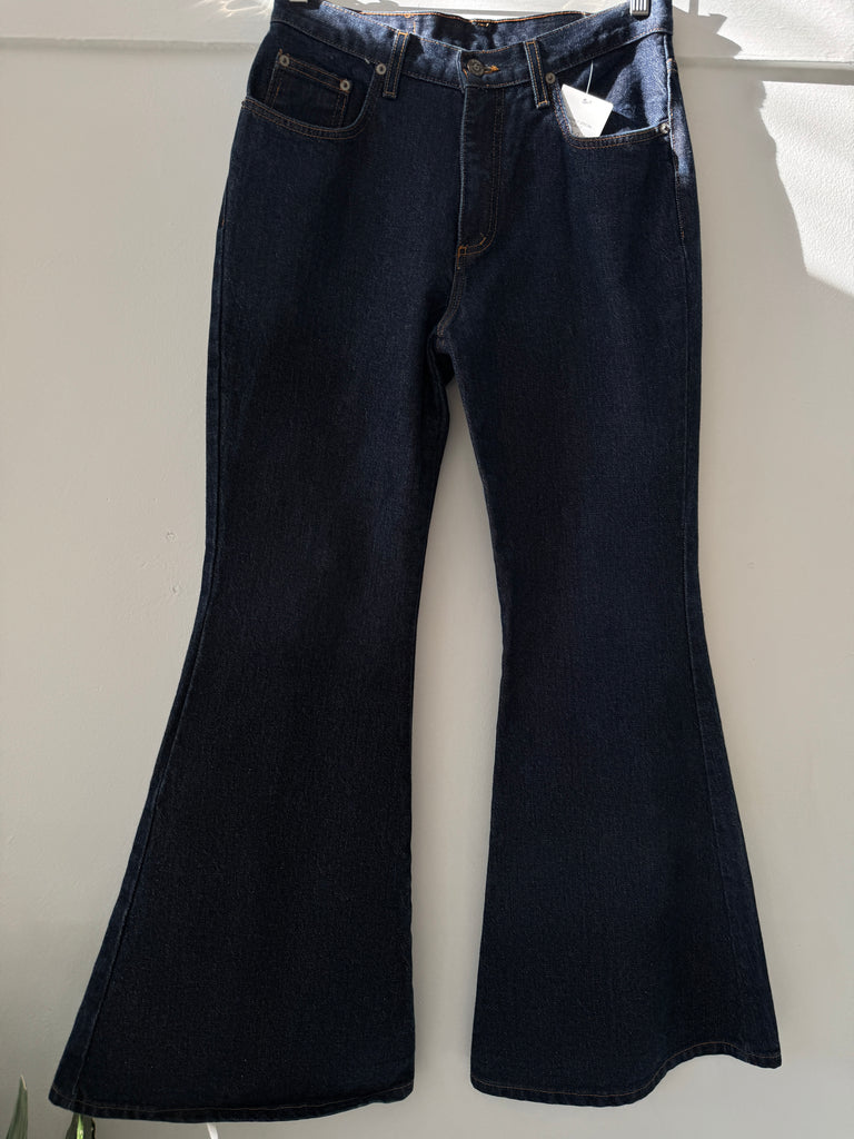 Vintage nine planet bell bottom pants “30”