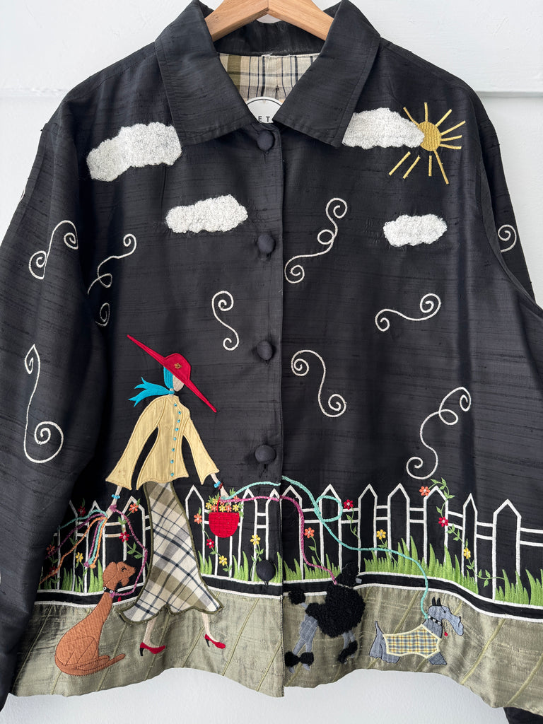 Wearable art outerwear