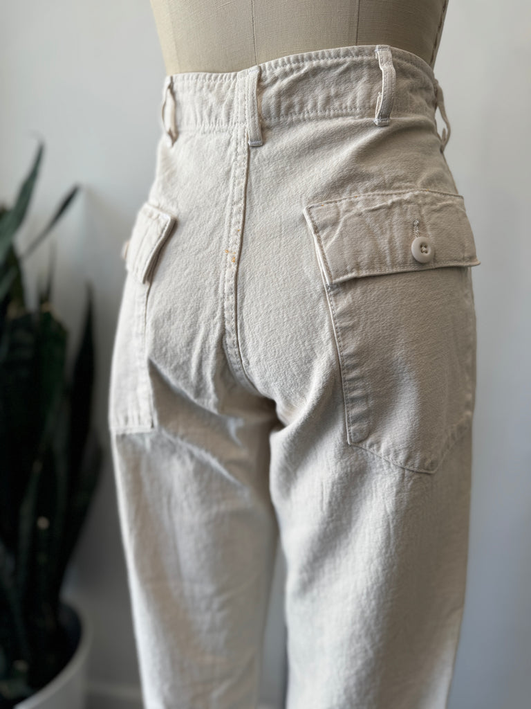 Cotton work Pants high waist “29”
