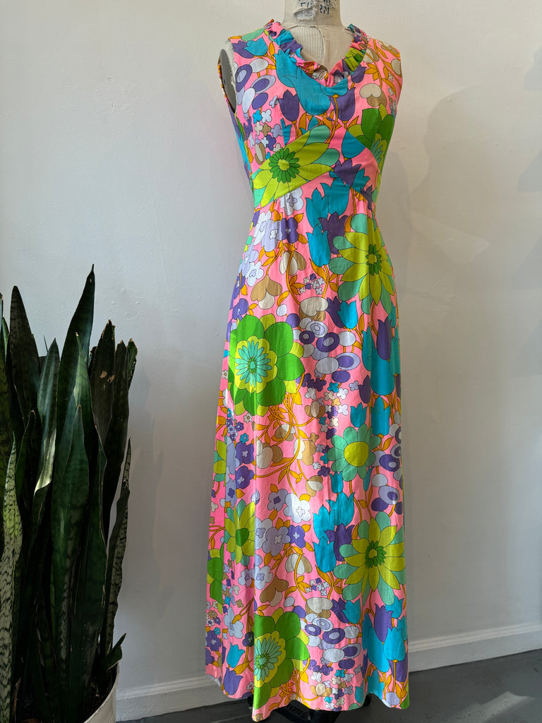 Vintage 1960’s floral print dress