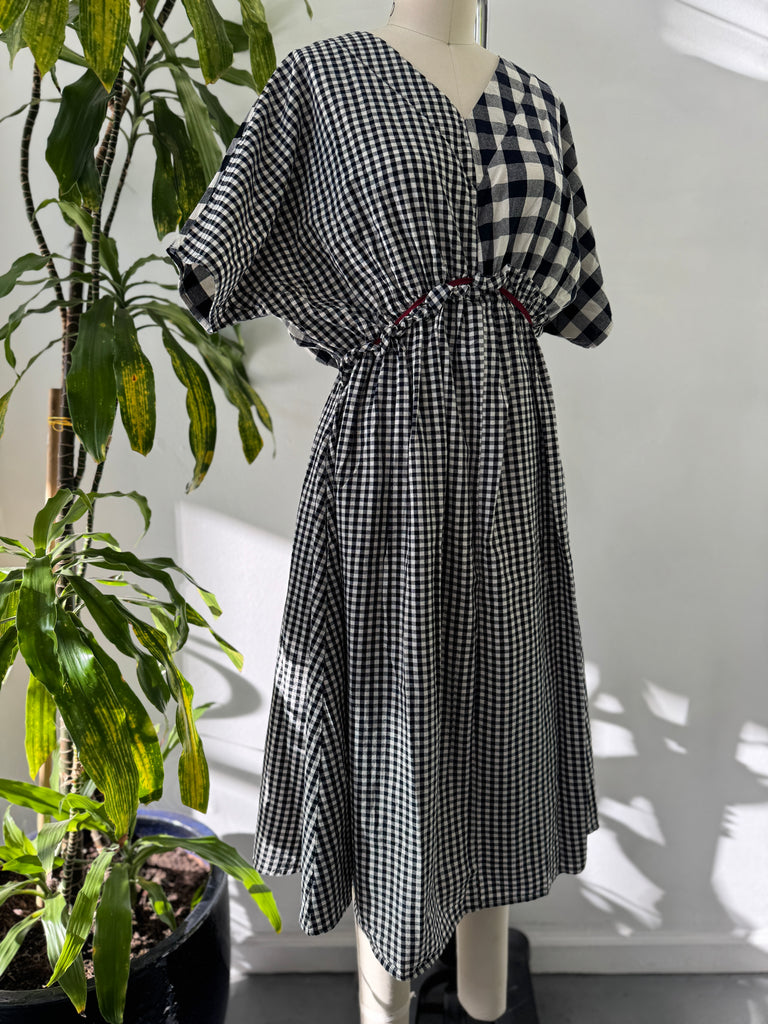 The coolest check print dress