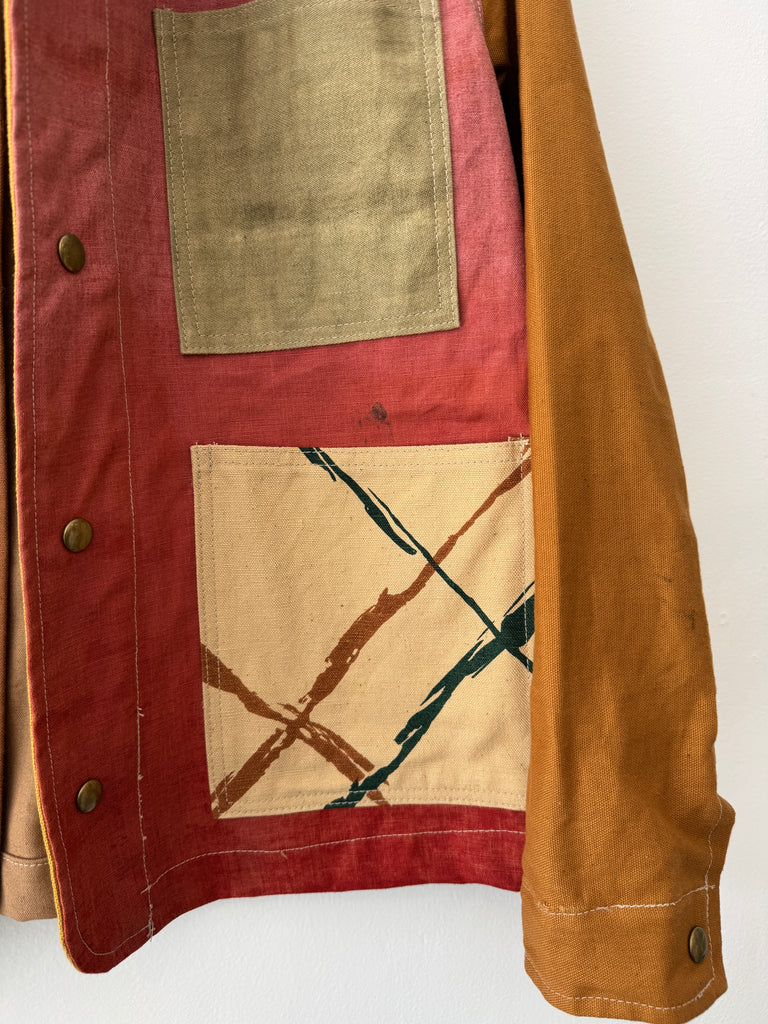 Handmade patchwork jacket