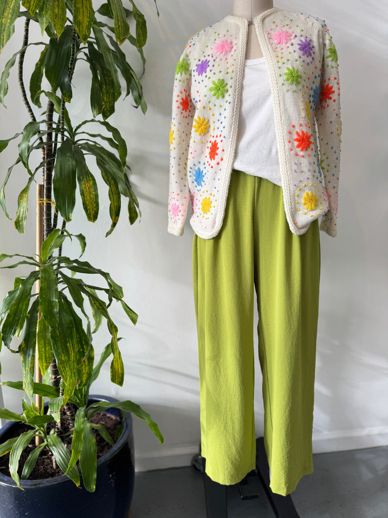 Vintage knit outerwear