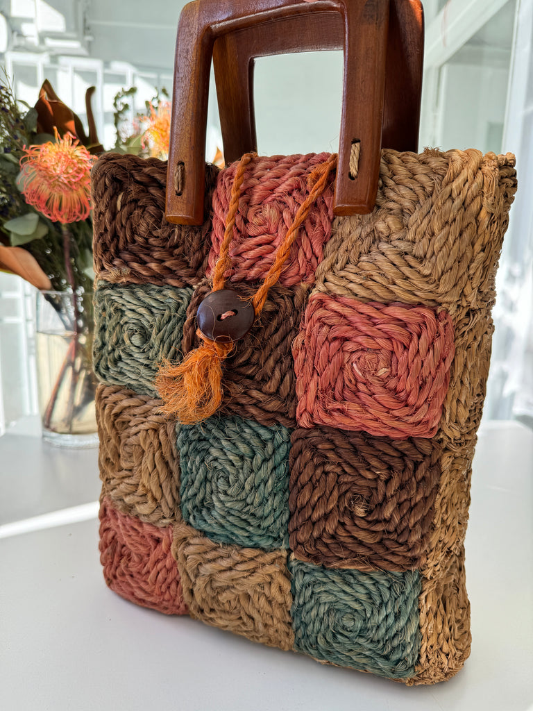 Vintage Natural Fibers bag