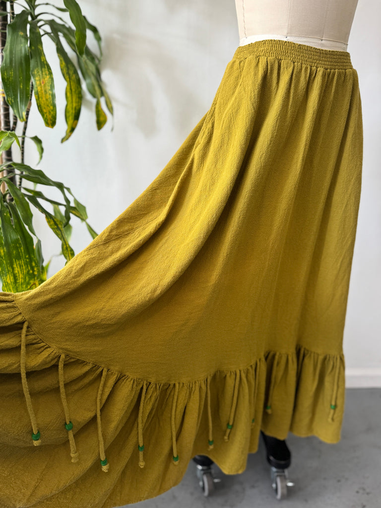 Over dyed Cotton skirt