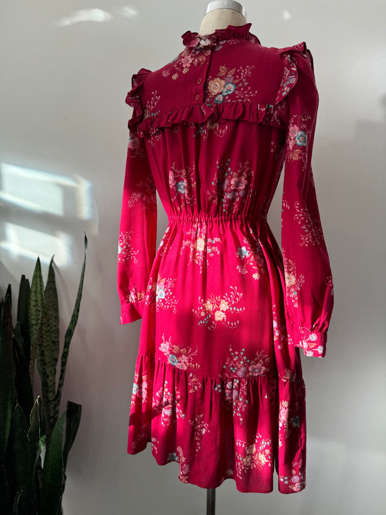 Vintage floral print Dress