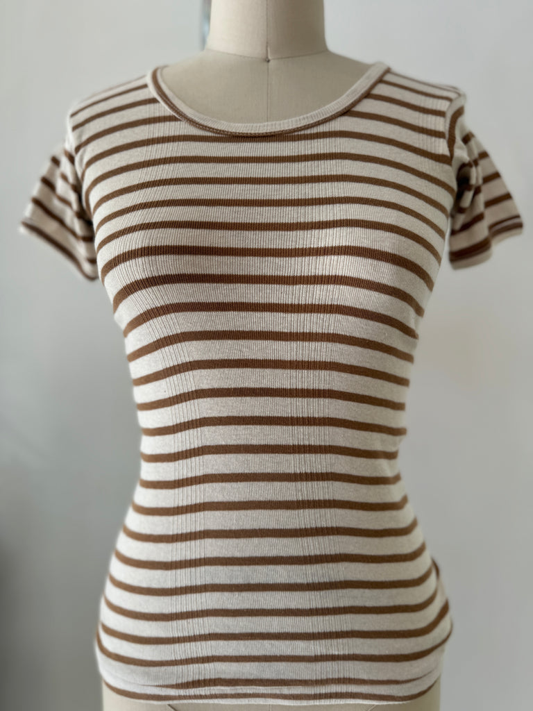 Soft cotton striped shirt