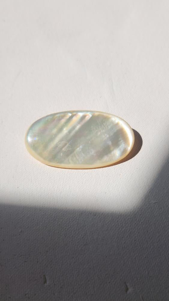 Vintage mother of pearl brooch