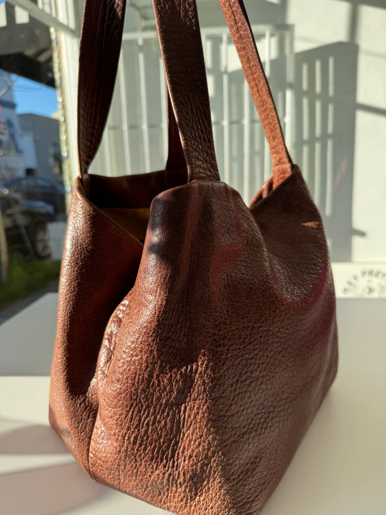 High quality Pebble leather purse