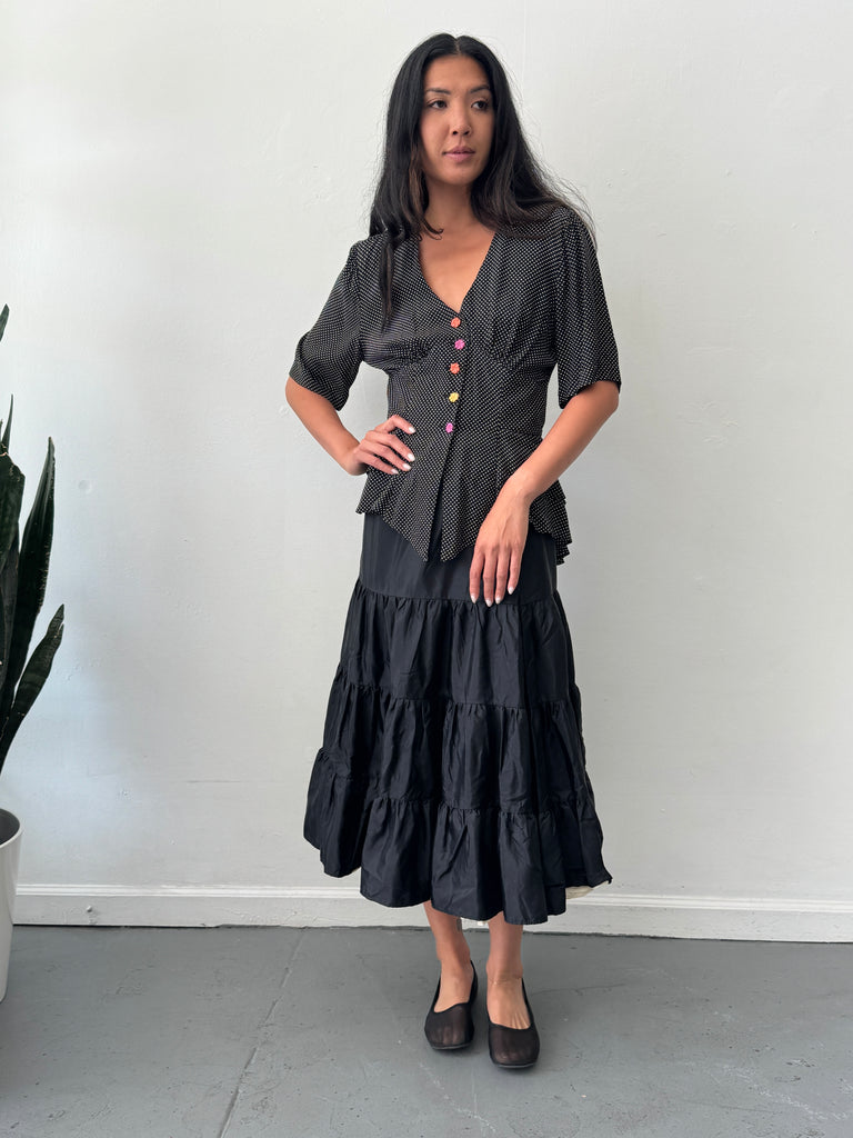 Vintage platinum by Dorothy Schoelen top