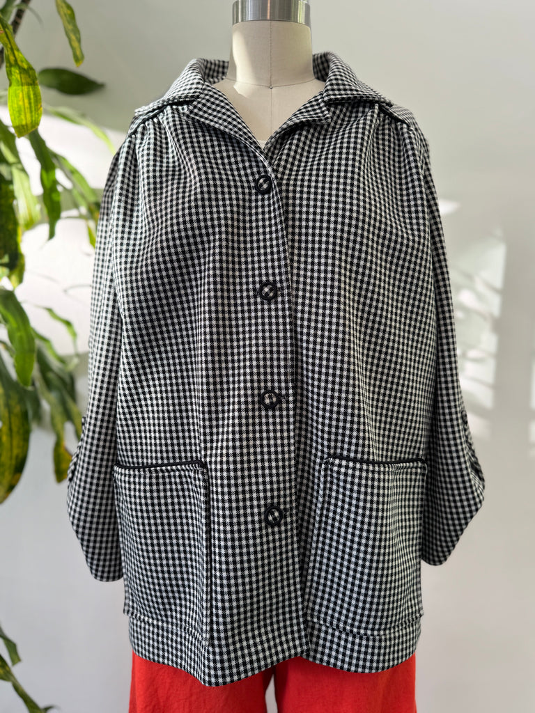 Vintage gingham jacket
