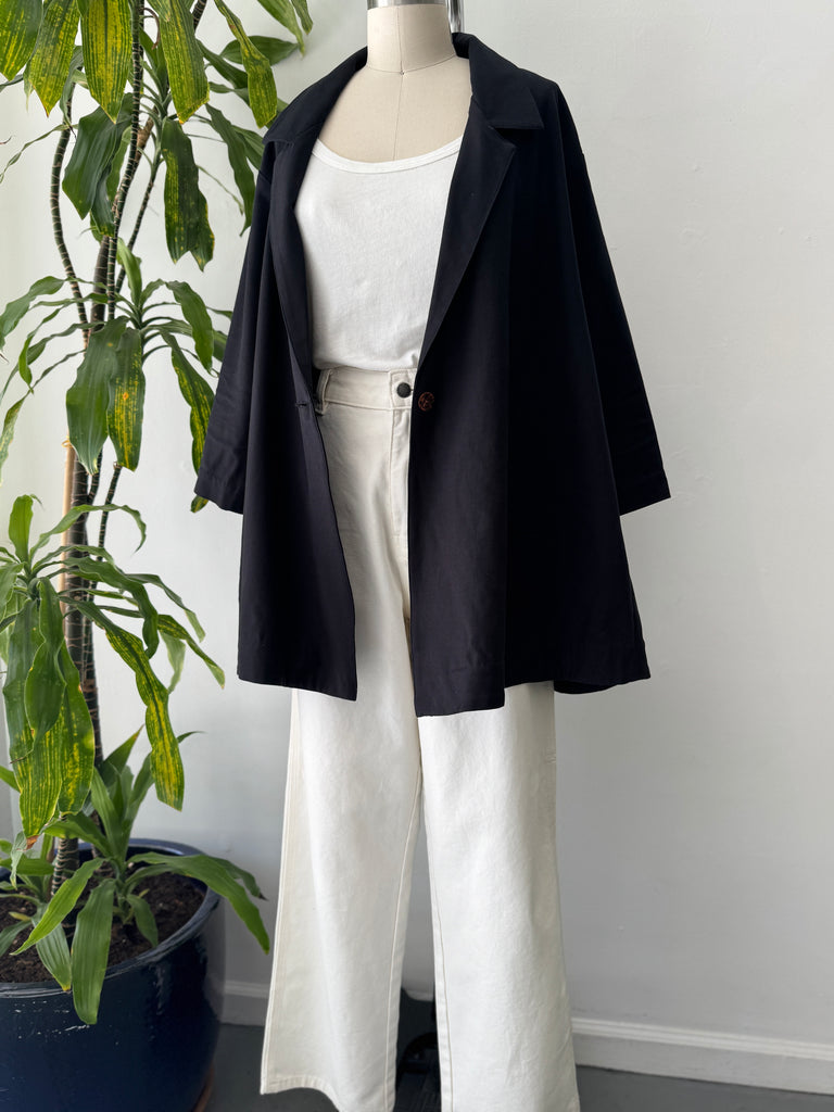 Designer MARIA STANLEY oversized blazer outerwear